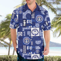 Northern Mariana Islands Magof Nochebuena Hawaiian Shirt Pacific Patchwork Xmas Vibes - Polynesian Pride