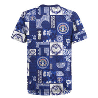 Northern Mariana Islands Magof Nochebuena Rugby Jersey Pacific Patchwork Xmas Vibes LT9 - Polynesian Pride