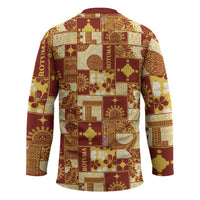 Rotuma Faiakse'ea 'e Kirisimasi Hockey Jersey Pacific Patchwork Xmas Vibes LT9 - Polynesian Pride
