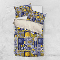 Tokelau Manuia te Kilihimahi Bedding Set Pacific Patchwork Xmas Vibes - Polynesian Pride