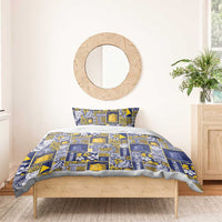 Tokelau Manuia te Kilihimahi Bedding Set Pacific Patchwork Xmas Vibes - Polynesian Pride