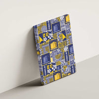 Tokelau Manuia te Kilihimahi Canvas Wall Art Pacific Patchwork Xmas Vibes LT9 - Polynesian Pride