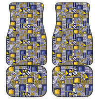 Tokelau Manuia te Kilihimahi Car Mats Pacific Patchwork Xmas Vibes LT9 - Polynesian Pride