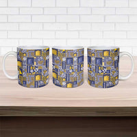 Tokelau Manuia te Kilihimahi Ceramic Mug Pacific Patchwork Xmas Vibes LT9 - Polynesian Pride
