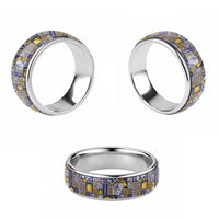 Tokelau Manuia te Kilihimahi Classic Ring Pacific Patchwork Xmas Vibes LT9 - Polynesian Pride