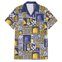 Tokelau Manuia te Kilihimahi Family Matching Long Sleeve Bodycon Dress and Hawaiian Shirt Pacific Patchwork Xmas Vibes - Polynesian Pride