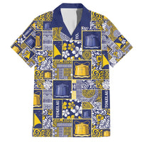 Tokelau Manuia te Kilihimahi Family Matching Long Sleeve Bodycon Dress and Hawaiian Shirt Pacific Patchwork Xmas Vibes - Polynesian Pride