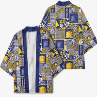 Tokelau Manuia te Kilihimahi Kimono Pacific Patchwork Xmas Vibes - Polynesian Pride