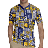 Tokelau Manuia te Kilihimahi Rugby Jersey Pacific Patchwork Xmas Vibes LT9 - Polynesian Pride
