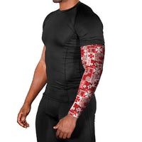 Wallis Et Futuna Kilisimasi Fiefia Arm Sleeves Pacific Patchwork Xmas Vibes LT9 - Polynesian Pride
