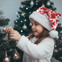 Wallis Et Futuna Kilisimasi Fiefia Christmas Santa Hat Pacific Patchwork Xmas Vibes - Polynesian Pride