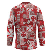 Wallis Et Futuna Kilisimasi Fiefia Hockey Jersey Pacific Patchwork Xmas Vibes LT9 - Polynesian Pride