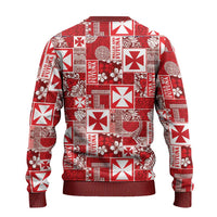 Wallis Et Futuna Kilisimasi Fiefia Ugly Christmas Sweater Pacific Patchwork Xmas Vibes LT9 - Polynesian Pride
