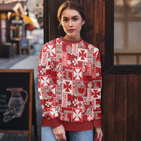 Wallis Et Futuna Kilisimasi Fiefia Ugly Christmas Sweater Pacific Patchwork Xmas Vibes LT9 - Polynesian Pride
