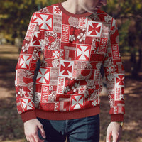 Wallis Et Futuna Kilisimasi Fiefia Ugly Christmas Sweater Pacific Patchwork Xmas Vibes LT9 - Polynesian Pride