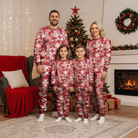 Wallis Et Futuna Kilisimasi Fiefia Christmas Pajama Set Pacific Patchwork Xmas Vibes LT9 - Polynesian Pride