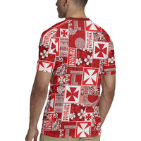 Wallis Et Futuna Kilisimasi Fiefia Rugby Jersey Pacific Patchwork Xmas Vibes LT9 - Polynesian Pride