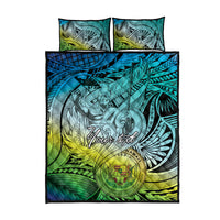 Personalised Aloha King Kamehameha Spirits Quilt Bed Set Art Special LT9 - Polynesian Pride