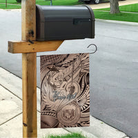 Personalised Aloha King Kamehameha Spirits Garden Flag Beige Special