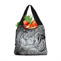Personalised Aloha King Kamehameha Spirits Grocery Bag Grey Special LT9 1-pack One Size Grey - Polynesian Pride