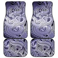Personalised Aloha King Kamehameha Spirits Car Mats Violet Special LT9 - Polynesian Pride