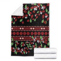 Fiji Masi Bula Tagimoucia Flowers Blanket