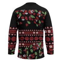 Fiji Masi Bula Tagimoucia Flowers Hockey Jersey LT9 - Polynesian Pride