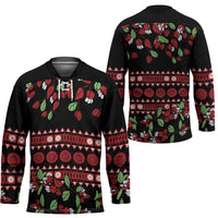 Fiji Masi Bula Tagimoucia Flowers Hockey Jersey LT9 - Polynesian Pride
