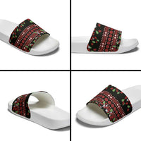 Fiji Masi Bula Tagimoucia Flowers Slide Sandals - Polynesian Pride