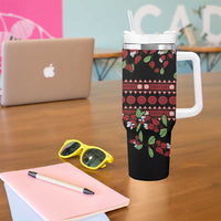 Fiji Masi Bula Tagimoucia Flowers Tumbler With Handle