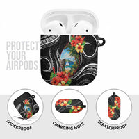 Hafa Adai Guam AirPods Case Guahan Seal Chamorro Stones Tribal LT9 - Polynesian Pride