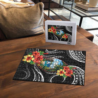 Hafa Adai Guam Puzzle Guahan Seal Chamorro Stones Tribal LT9 - Polynesian Pride