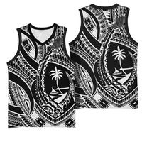 Hafa Adai Guam Inspired Tattoo Basketball Jersey - Polynesian Pride