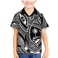 Hafa Adai Guam Inspired Tattoo Family Matching Mermaid Dress and Hawaiian Shirt