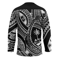 Hafa Adai Guam Inspired Tattoo Hockey Jersey LT9 - Polynesian Pride