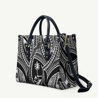 Hafa Adai Guam Inspired Tattoo Leather Bag - Polynesian Pride