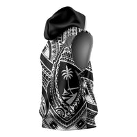 Hafa Adai Guam Inspired Tattoo Sleeveless Hoodie - Polynesian Pride