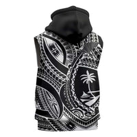 Hafa Adai Guam Inspired Tattoo Sleeveless Zip Hoodie LT9 - Polynesian Pride
