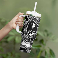 Hafa Adai Guam Inspired Tattoo Tumbler With Handle