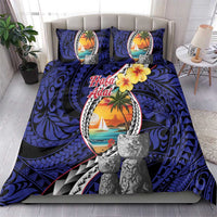 Hafa Adai Guam Seal Latte Stones Artwork Bedding Set