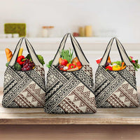 Niho Taniwha Kowhaiwhai Grocery Bag