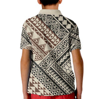 Niho Taniwha Kowhaiwhai Kid Polo Shirt
