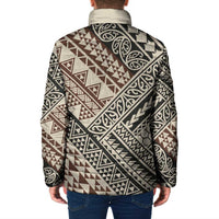 Niho Taniwha Kowhaiwhai Padded Jacket LT9 - Polynesian Pride