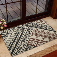 Niho Taniwha Kowhaiwhai Rubber Doormat LT9 - Polynesian Pride