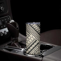 Niho Taniwha Kowhaiwhai Skinny Tumbler LT9 - Polynesian Pride