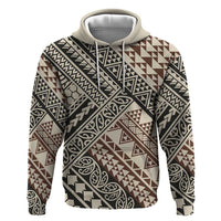Niho Taniwha Kowhaiwhai Zip Hoodie