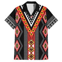 Niho Taniwha Taniko Motif Hawaiian Shirt LT9 Red - Polynesian Pride