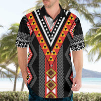 Niho Taniwha Taniko Motif Hawaiian Shirt LT9 - Polynesian Pride