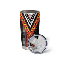 Niho Taniwha Taniko Motif Tumbler Cup LT9 - Polynesian Pride