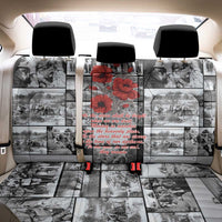 ANZAC Day Gallipoli Campaign Back Car Seat Cover To The End They Remain